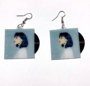 Kailee Morgue Medusa Vinyl Album Handmade Earrings!