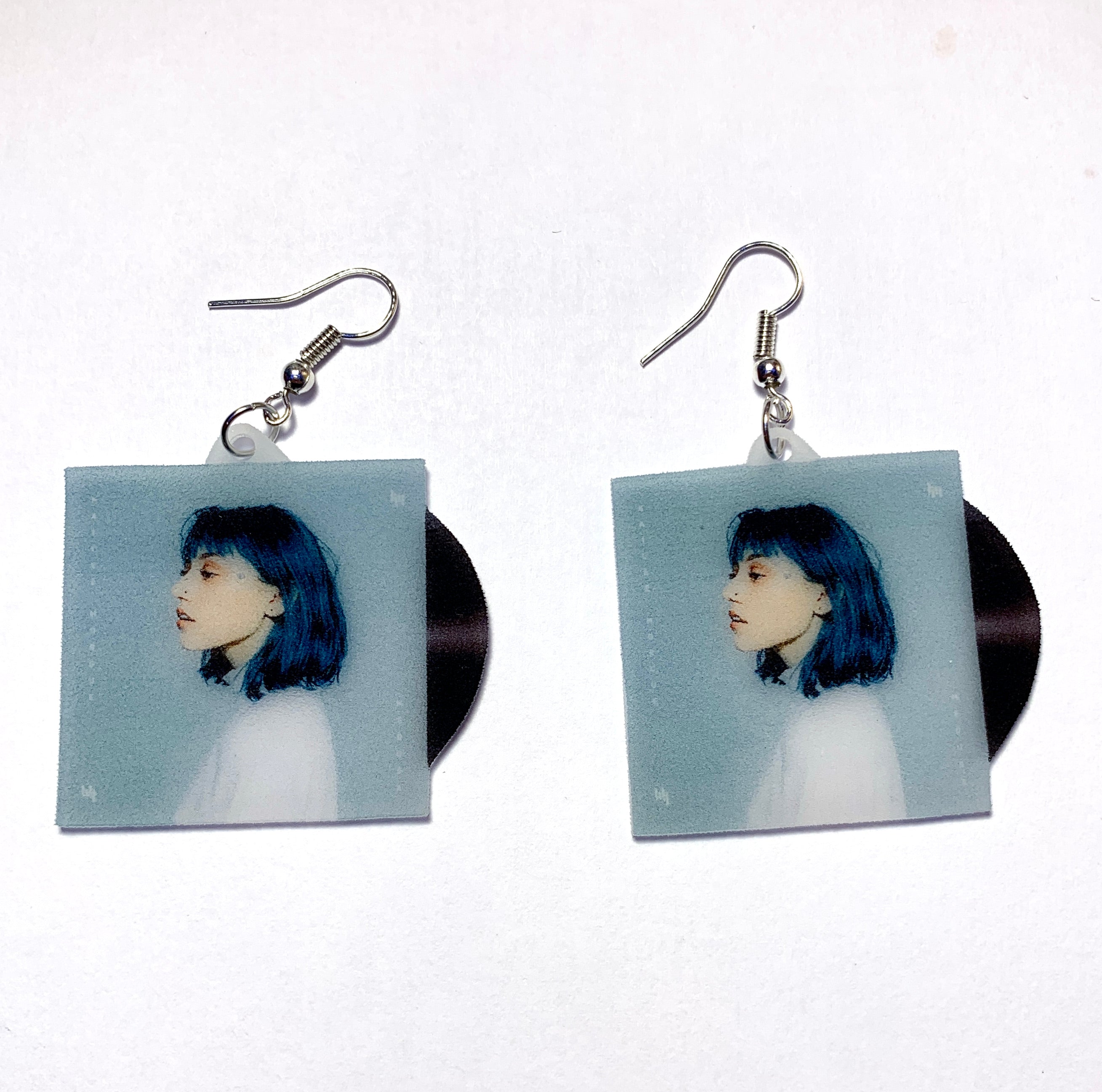 Kailee Morgue Medusa Vinyl Album Handmade Earrings!