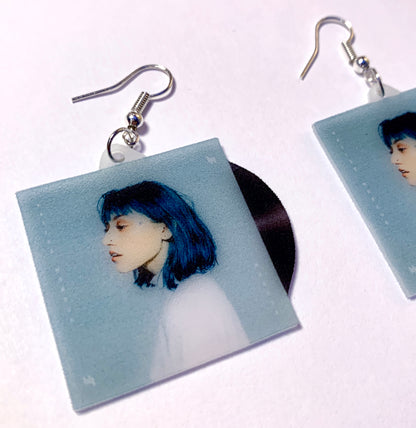 Kailee Morgue Medusa Vinyl Album Handmade Earrings!
