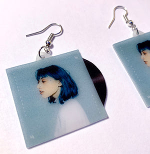Kailee Morgue Medusa Vinyl Album Handmade Earrings!