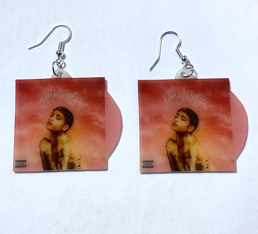 Kehlani SweetSexySavage Vinyl Album Handmade Earrings!