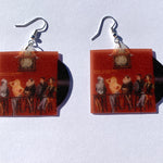 Panic! At The Disco A Fever You Cant Sweat Out Vinyl Album Handmade Earrings!
