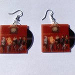 Panic! At The Disco A Fever You Cant Sweat Out Vinyl Album Handmade Earrings!