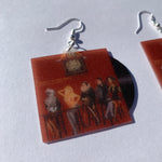 Panic! At The Disco A Fever You Cant Sweat Out Vinyl Album Handmade Earrings!