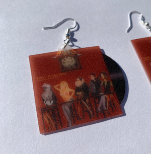 Panic! At The Disco A Fever You Cant Sweat Out Vinyl Album Handmade Earrings!