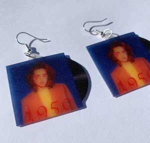 King Princess 1950 Vinyl Single Handmade Earrings!