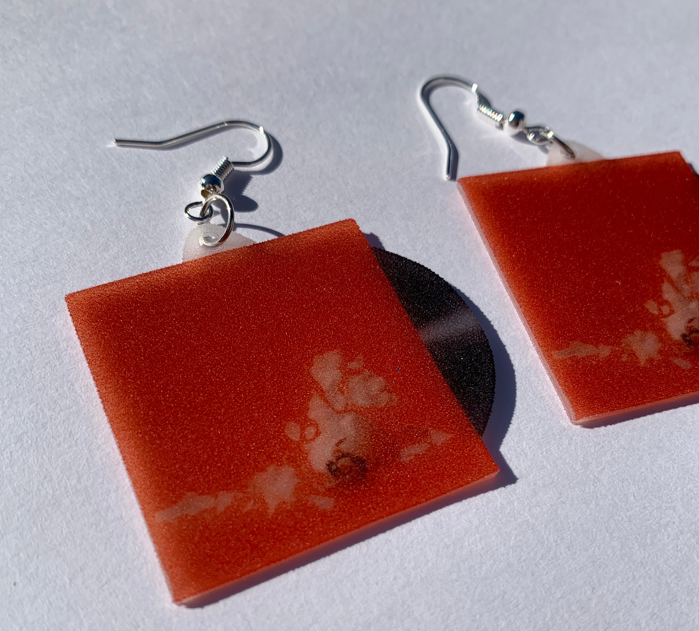 Billie Eilish Therefore I Am Vinyl Single Handmade Earrings Sam