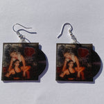 Miley Cyrus and Dua Lipa Prisoner Vinyl Single Handmade Earrings!