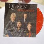 Queen Complete Collection Vinyl Album Handmade Earrings!