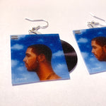 Drake Nothing was the Same Vinyl Album Handmade Earrings!