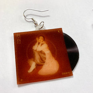 Mxmtoon Dawn and Dusk Collection of Vinyl Albums Handmade Earrings!