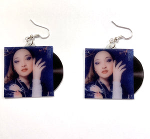 Mxmtoon Dawn and Dusk Collection of Vinyl Albums Handmade Earrings!
