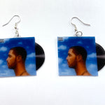 Drake Nothing was the Same Vinyl Album Handmade Earrings!
