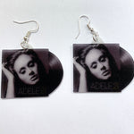 Adele Collection of Vinyl Albums Handmade Earrings!
