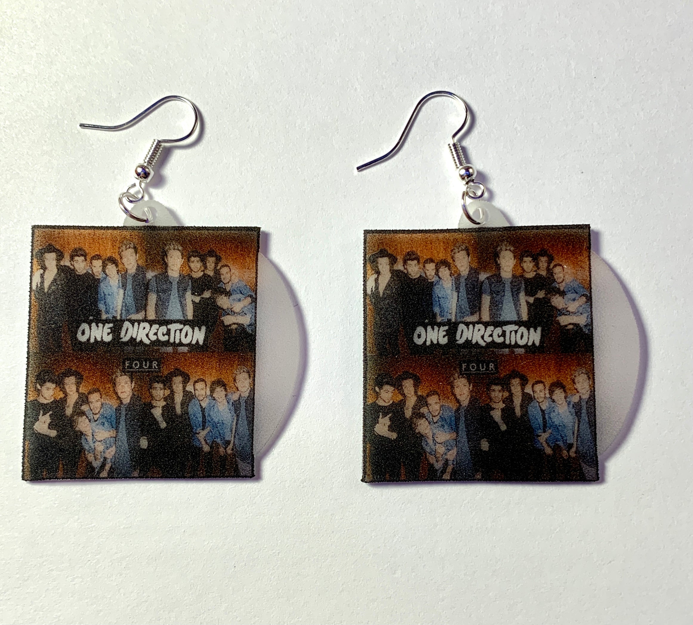 One Direction Four Vinyl Album Handmade Earrings!