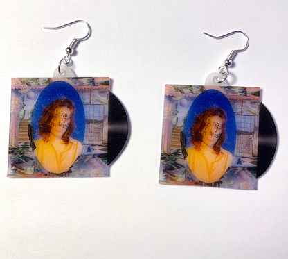 King Princess Make My Bed Vinyl Album Handmade Earrings!
