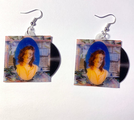 King Princess Make My Bed Vinyl Album Handmade Earrings!