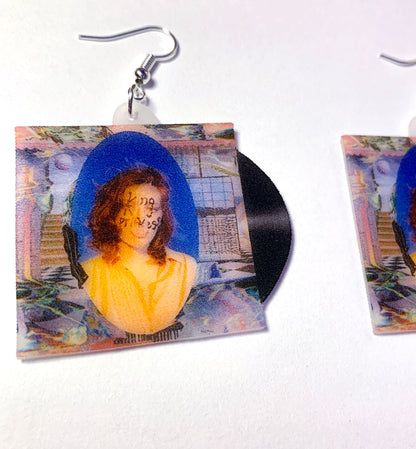 King Princess Make My Bed Vinyl Album Handmade Earrings!