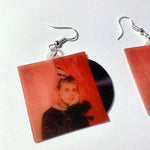 Frances Forever Space Girl Vinyl Single Handmade Earrings!
