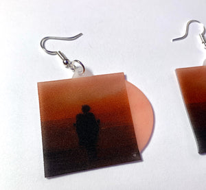 Harry Styles Sign of the Times Vinyl Single Handmade Earrings!