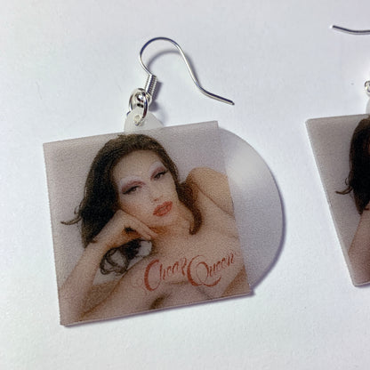 King Princess Cheap Queen Vinyl Album Handmade Earrings!