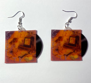 Chloe Moriondo Collection of Vinyl Albums Handmade Earrings!