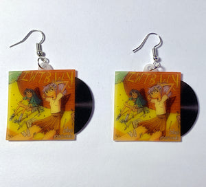 Chloe Moriondo Collection of Vinyl Albums Handmade Earrings!