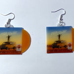 Khalid Free Spirit Vinyl Album Handmade Earrings!