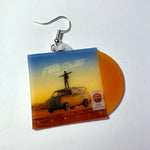 Khalid Free Spirit Vinyl Album Handmade Earrings!