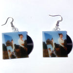 UMI Introspection Vinyl Album Handmade Earrings!
