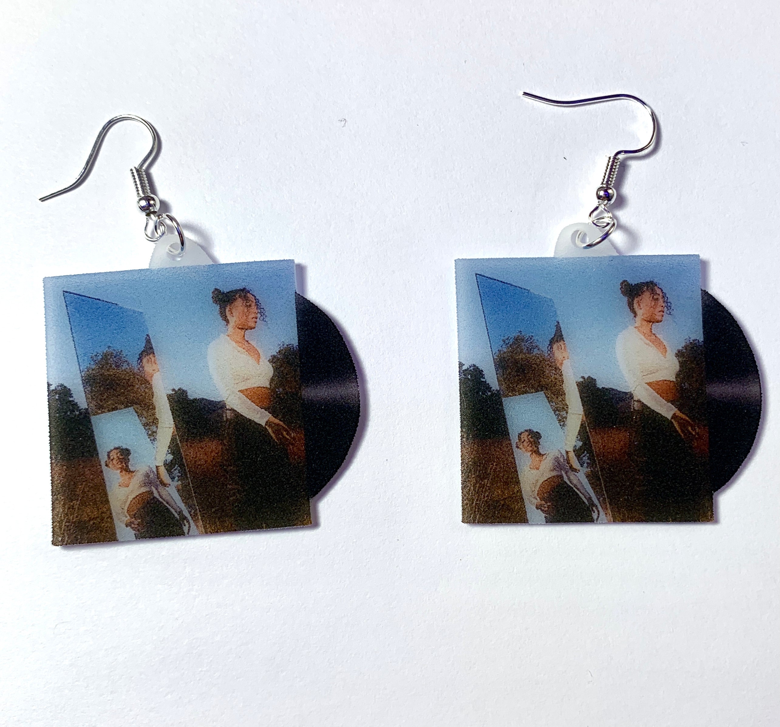 UMI Introspection Vinyl Album Handmade Earrings!
