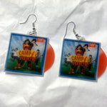 Camp Rock Movie Soundtrack Vinyl Album Handmade Earrings!