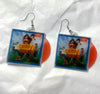 Camp Rock Movie Soundtrack Vinyl Album Handmade Earrings!