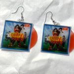 Camp Rock Movie Soundtrack Vinyl Album Handmade Earrings!