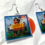 Camp Rock Movie Soundtrack Vinyl Album Handmade Earrings!