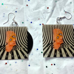 Cage the Elephant Melophobia Vinyl Album Handmade Earrings!