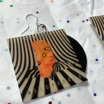 Cage the Elephant Melophobia Vinyl Album Handmade Earrings!