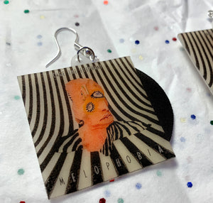 Cage the Elephant Melophobia Vinyl Album Handmade Earrings!