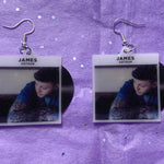 James Arthur Self Titled Vinyl Album Handmade Earrings!