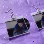 James Arthur Self Titled Vinyl Album Handmade Earrings!