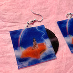 Rico Nasty Nightmare Vacation Vinyl Album Handmade Earrings!