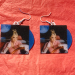 Dua Lipa Future Nostalgia Vinyl Album Handmade Earrings!