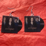 Twilight Movie Soundtrack Collection of Vinyl Albums Handmade Earrings!