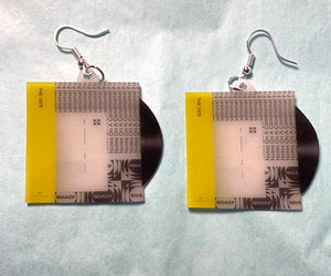 The 1975 Notes on a Conditional Form Vinyl Album Handmade Earrings!