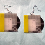 The 1975 Notes on a Conditional Form Vinyl Album Handmade Earrings!
