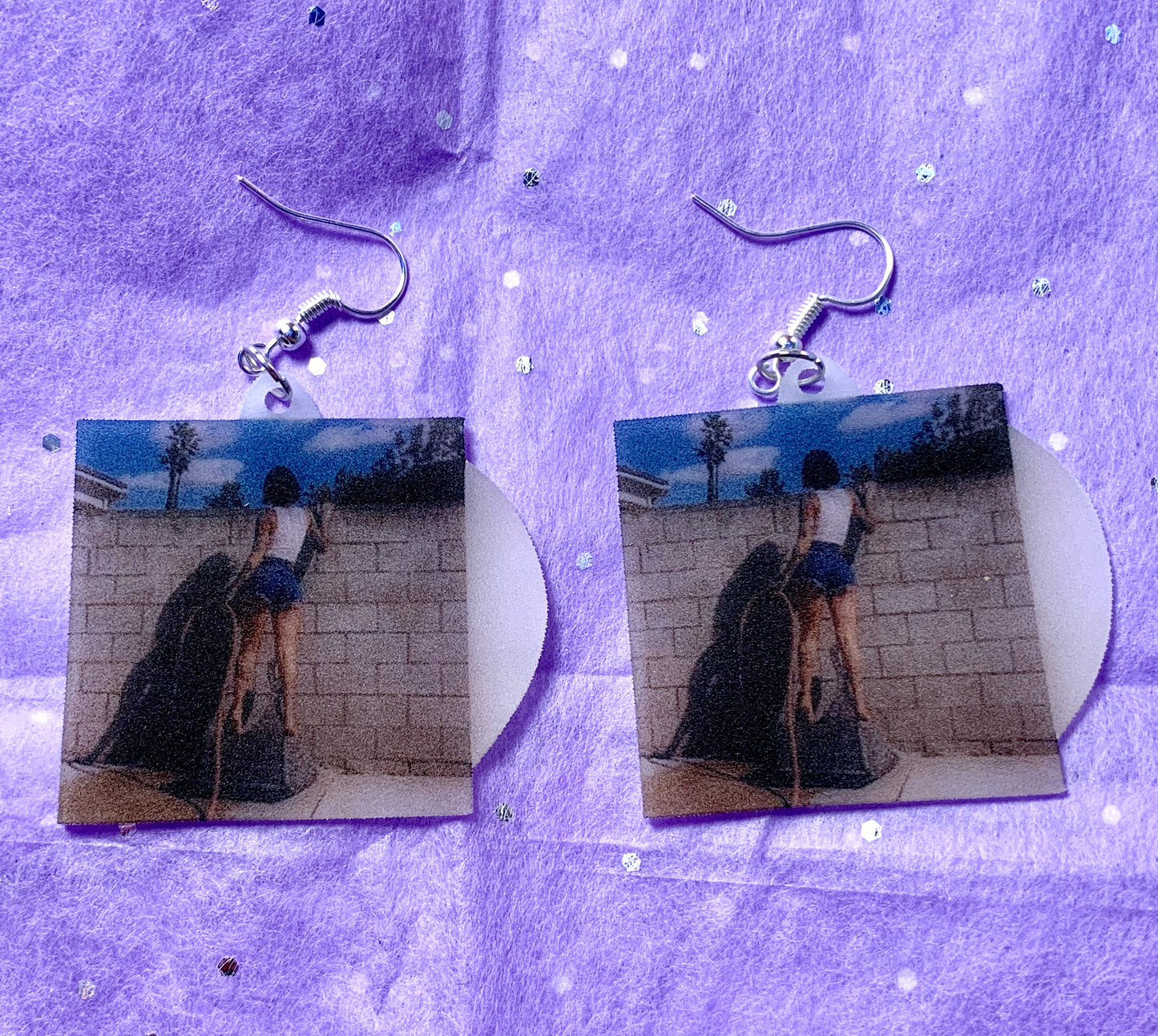 Kehlani It Was Good Until it Wasn't Vinyl Album Handmade Earrings!