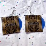 The Great Gatsby Movie Soundtrack Vinyl Album Handmade Earrings!