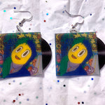 Claud Super Monster Vinyl Album Handmade Earrings!