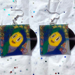 Claud Super Monster Vinyl Album Handmade Earrings!
