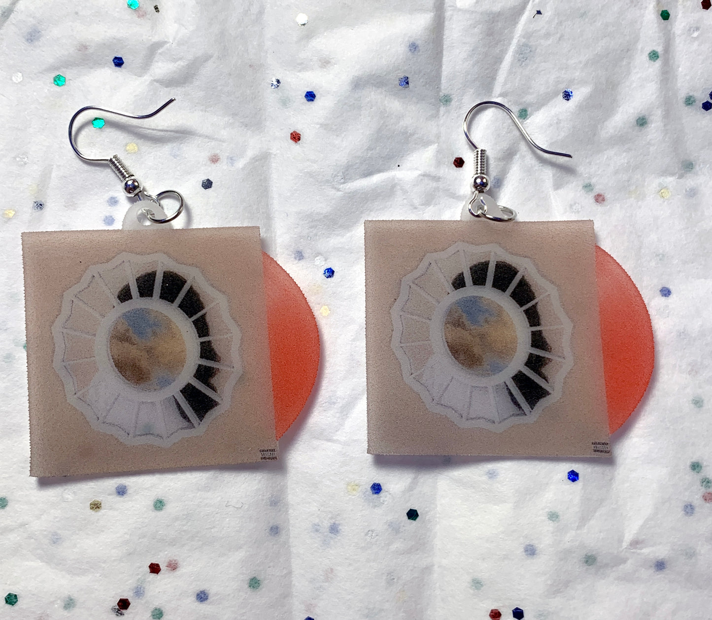 Mac Miller the Divine Feminine Vinyl Album Handmade Earrings!